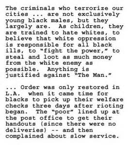 Choice cuts from Ron Paul's racist newsletter.