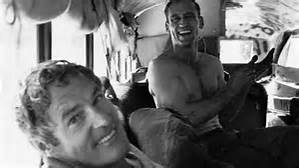 Dr. Timothy Leary and Neal Cassady of "On the Road" fame were "on the bus."