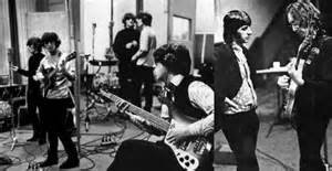 Scenes from recording: Paul McCartney's switch to a Rickenbacker bass put the thump into a single released separately, "Paperback Writer."