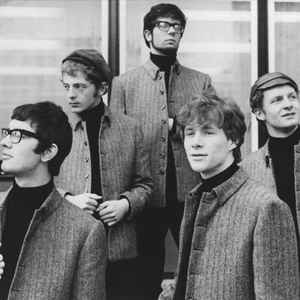 British invasion rock band Manfred Mann. The South African-born namesake is the man in the middle.